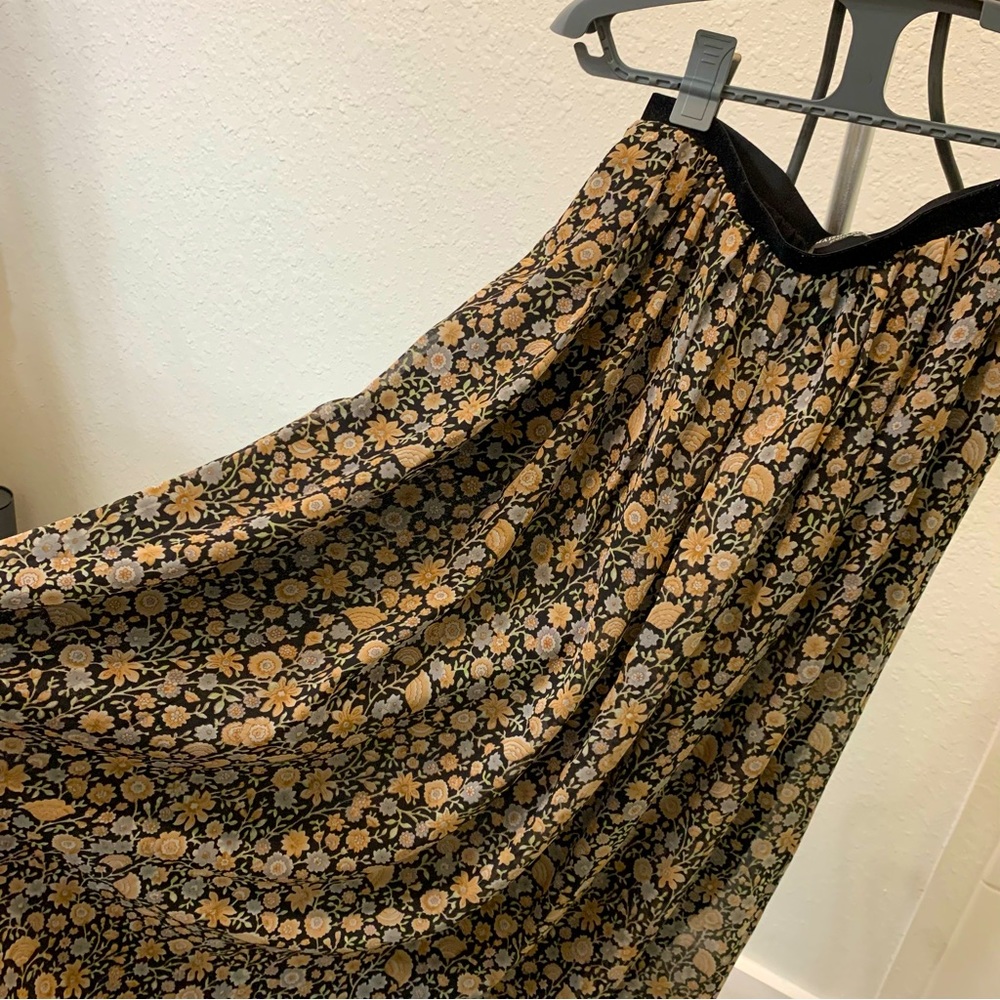 Scotch and soda Floral maxi skirt